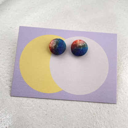 kleine Stoffstecker . Galaxy rot
