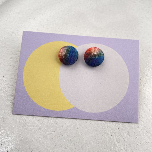 kleine Stoffstecker . Galaxy rot