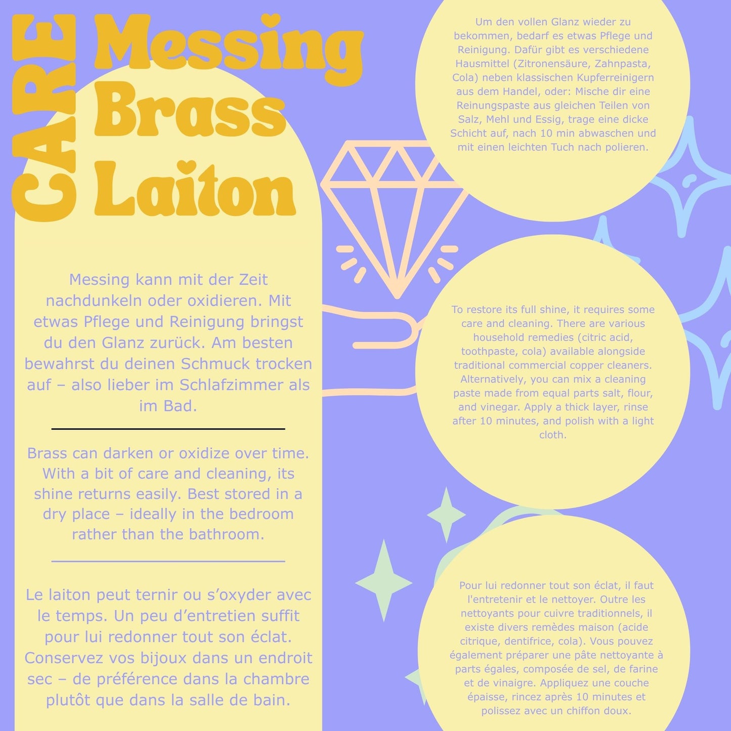 ✨Luna – Ohrringe Kreis Moon