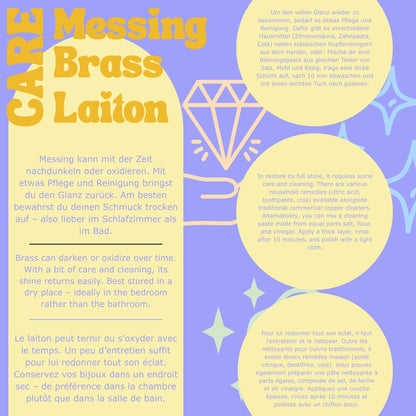 ✨Luna – Ohrringe Kreis Moon