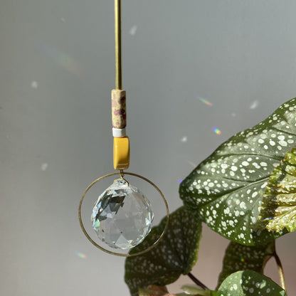Suncatcher Disc gelb gelb