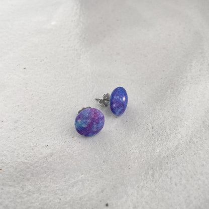 kleine Stoffstecker . Galaxy blau