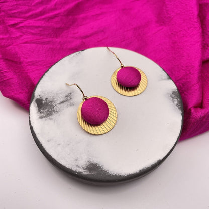 Ohrringe Strahla . Bright Pink