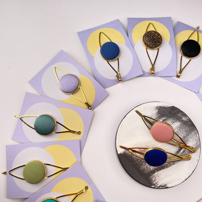 Haarspange *All Eyes In* in hellgrün