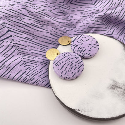 Ohrstecker MegaTransit . Fliederline