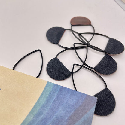 Bildaufhänger zum Postkarten aufhängen Tropfen klein / Wohndeko / Galerie