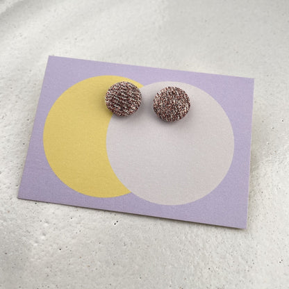 kleine Stoffstecker . RoseGlitzer