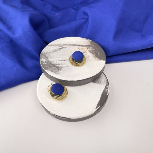 Ohrringe Strahla in Royalblau
