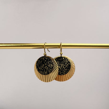Ohrringe Strahla . Goldnacht