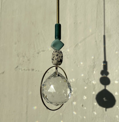Suncatcher DISC/ Lichtfänger / Fensterkristall  / Prisma