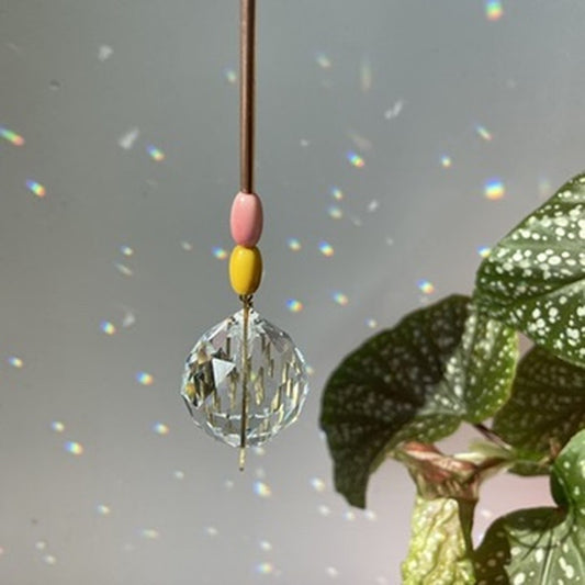 Suncatcher BonBon lachs gelb