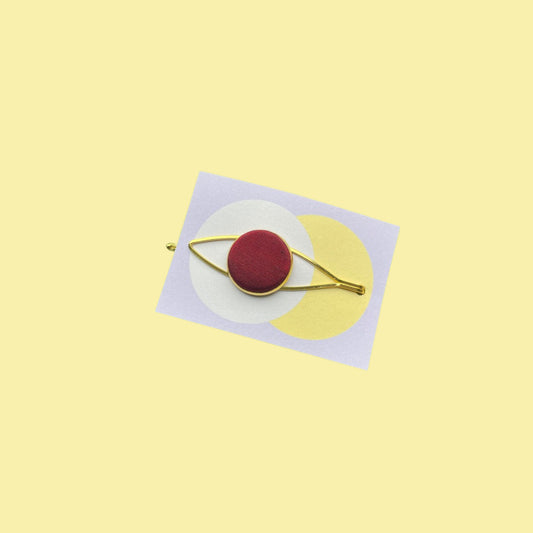 Haarspange *All Eyes In* in Rot