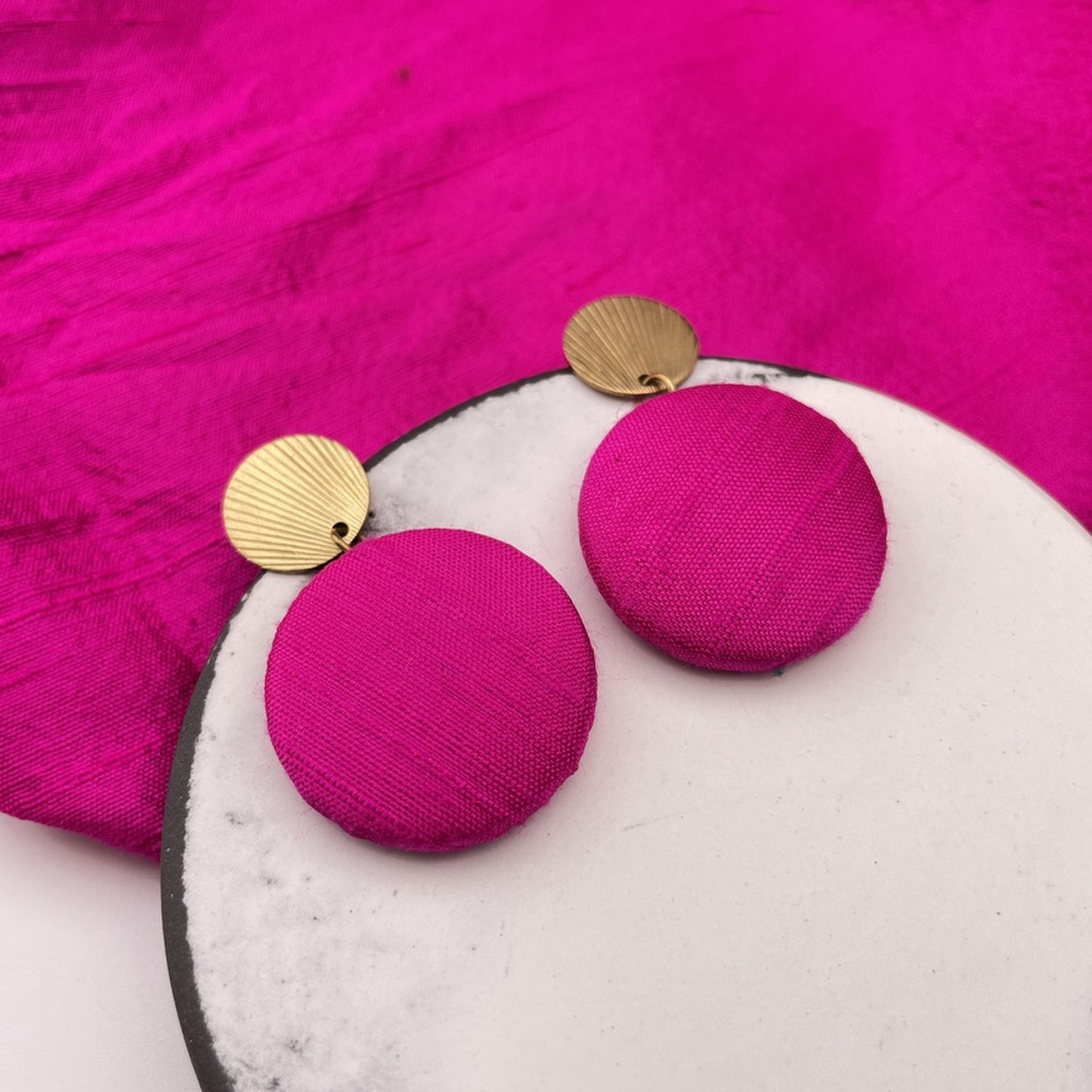 Ohrstecker MegaTransit in Bright Pink