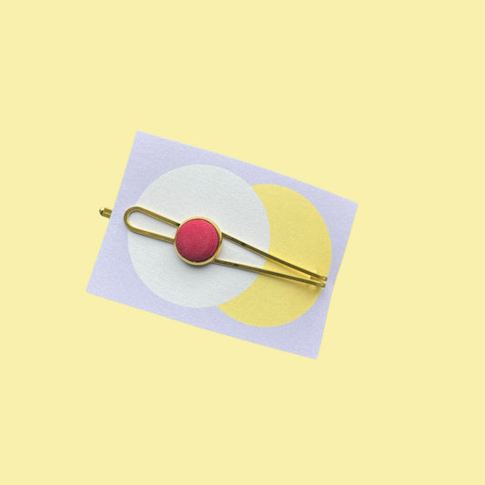 Haarspange *Little Pea*in Magenta