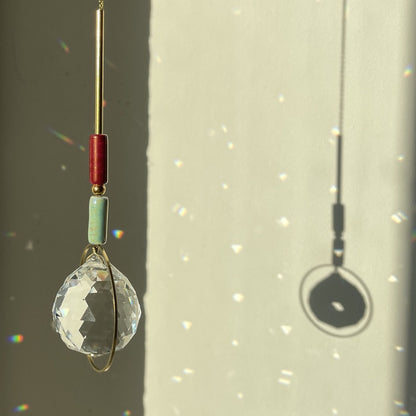 Suncatcher Duble/ Lichtfänger / Fensterkristall  / Prisma