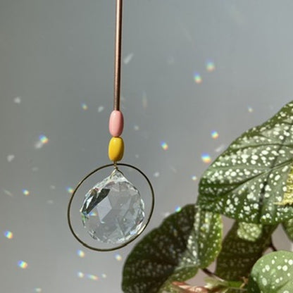 Suncatcher BonBon lachs gelb