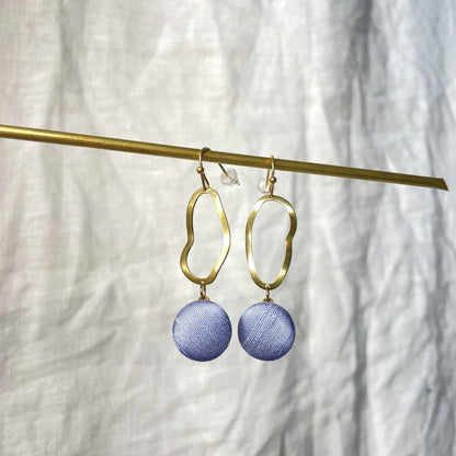 Ohrringe Swing in Fliederblau