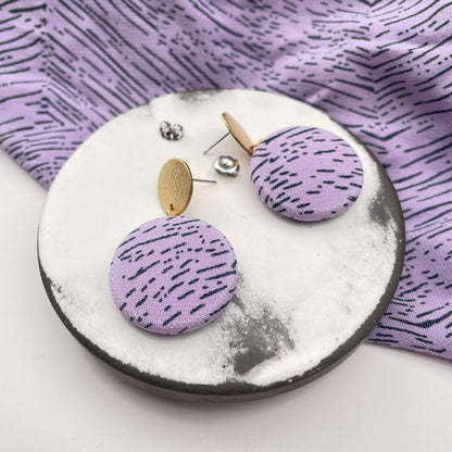 Ohrstecker MegaTransit . Fliederline