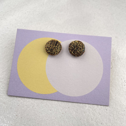 kleine Stoffstecker . Kupferglanz
