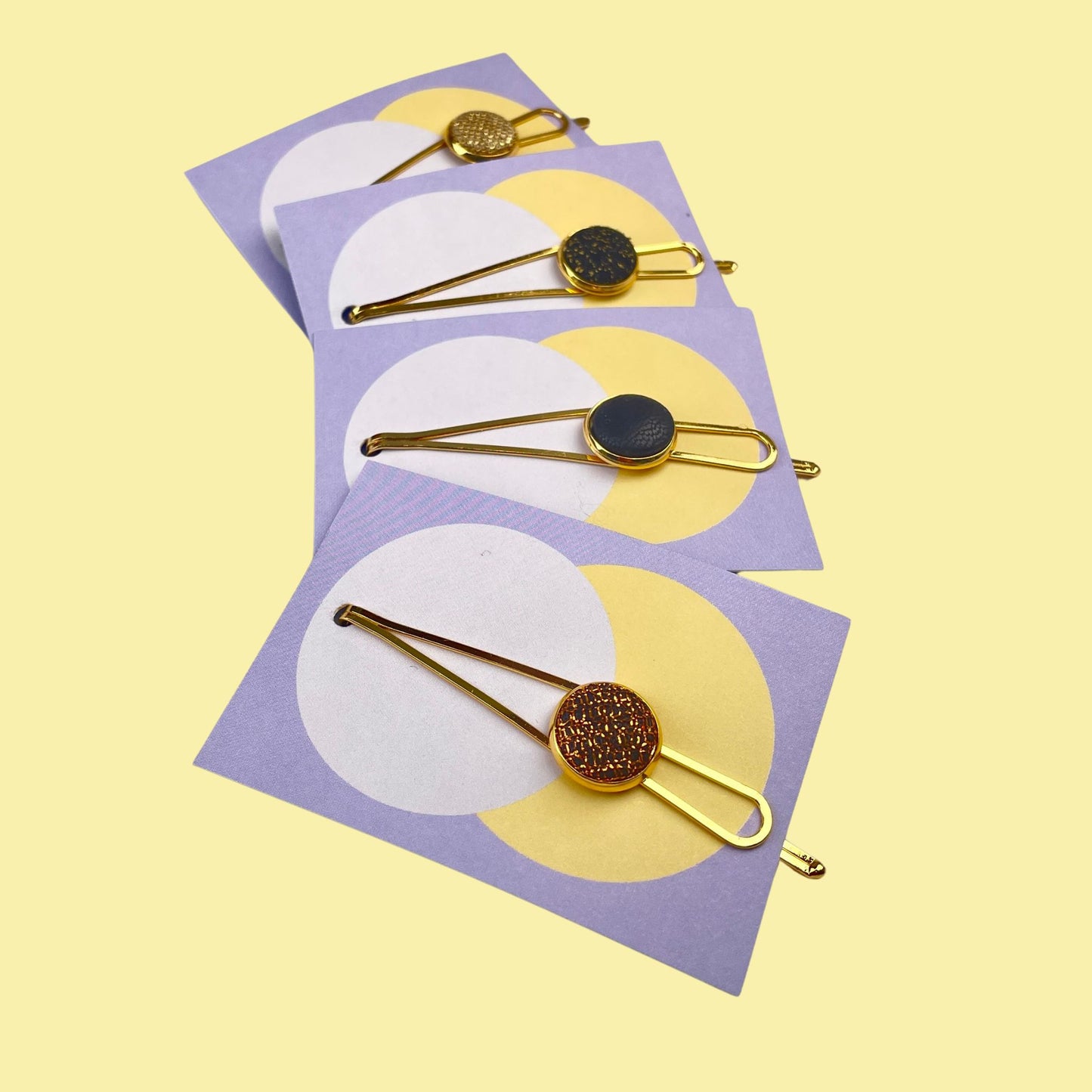 Haarspange *Little Pea*in Gold