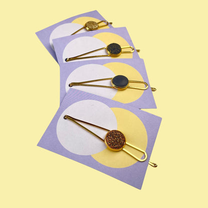 Haarspange *Little Pea*in Gold
