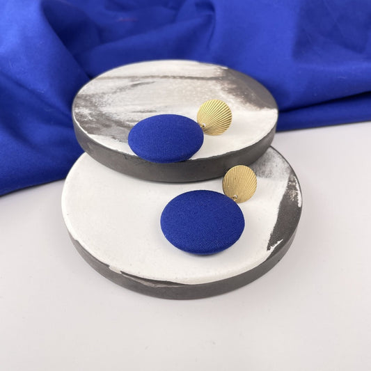 Ohrstecker MegaTransit in Royalblau