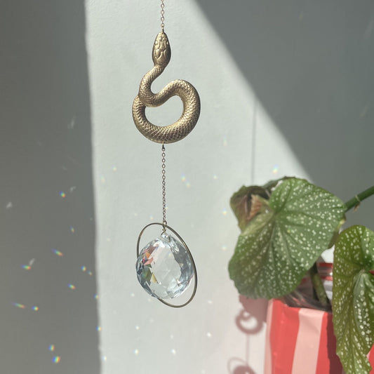 Suncatcher Schlange . organisch
