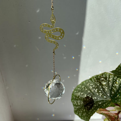 Suncatcher Schlange . grafisch