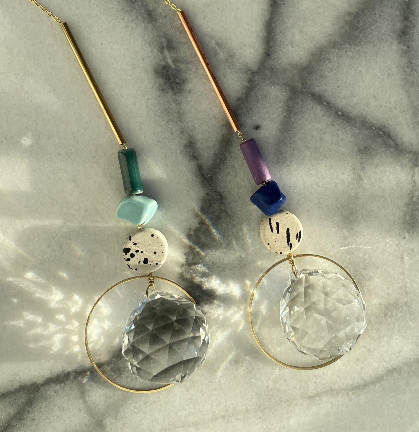 Suncatcher DISC/ Lichtfänger / Fensterkristall  / Prisma