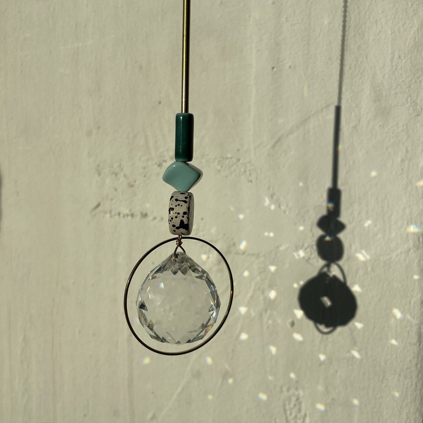 Suncatcher DISC/ Lichtfänger / Fensterkristall  / Prisma