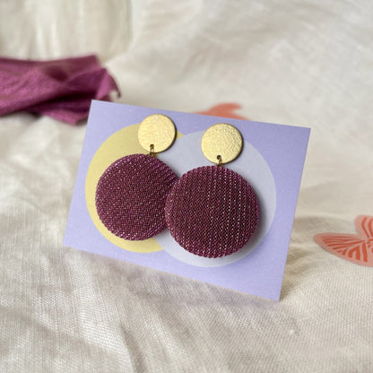 Ohrstecker MegaTransit . Beere