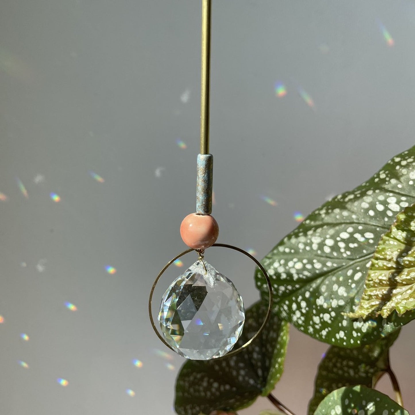 Suncatcher Bubble lachs tuerkis