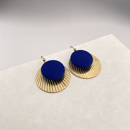 Ohrringe Strahla in Royalblau