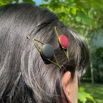 Haarspange *All Eyes In* in hellgrün