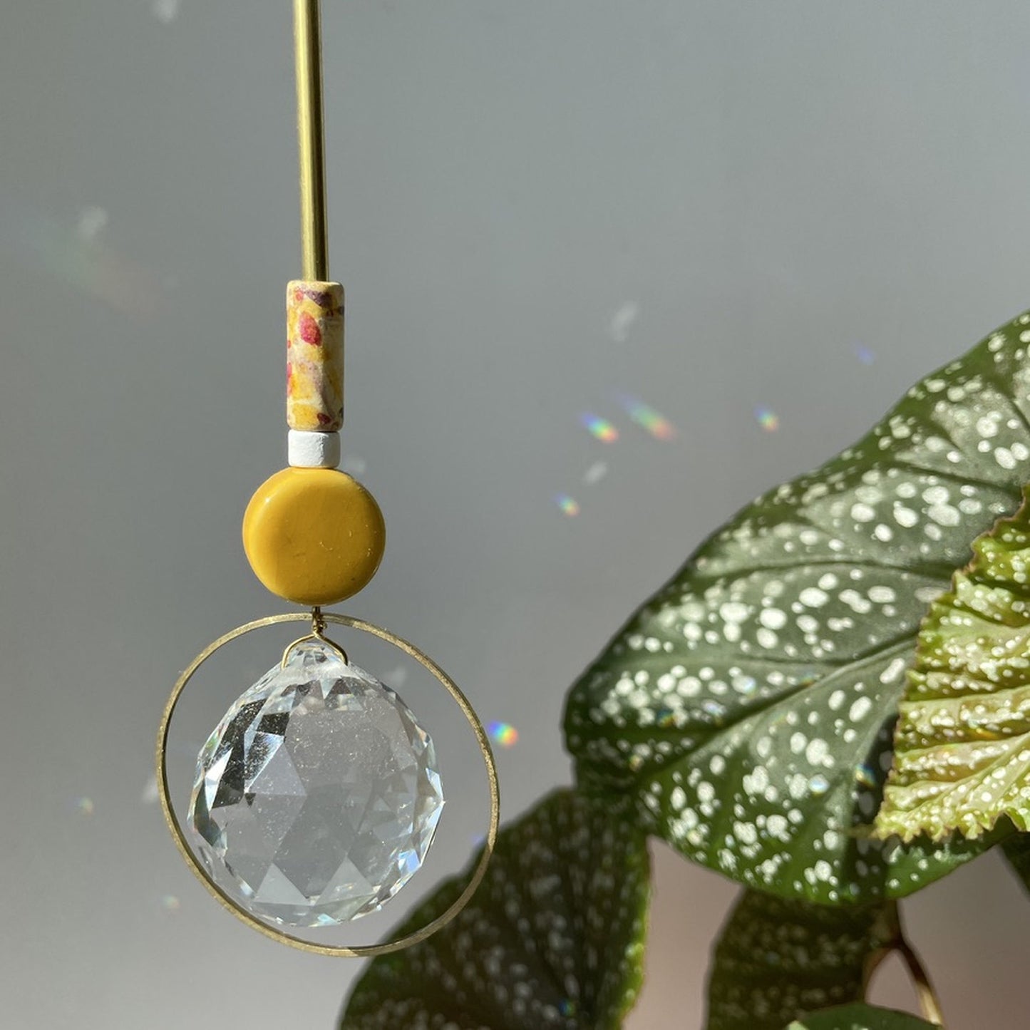 Suncatcher Disc gelb gelb