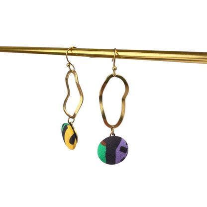 Ohrringe Swing mit LibertyStoff