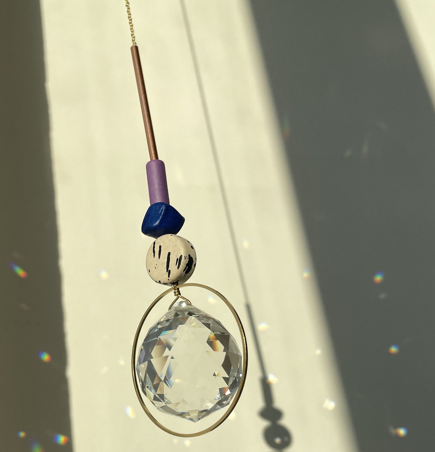 Suncatcher DISC/ Lichtfänger / Fensterkristall  / Prisma