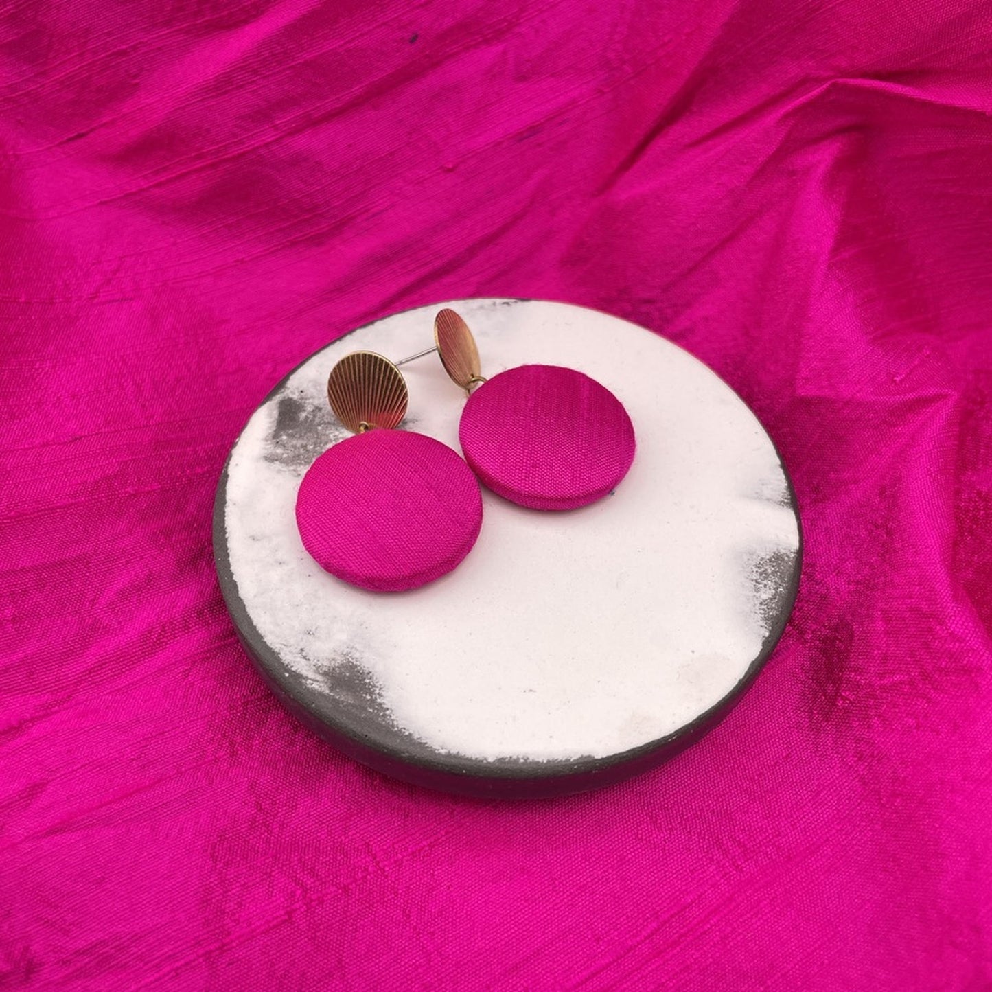 Ohrstecker MegaTransit in Bright Pink