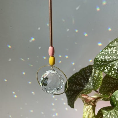 Suncatcher BonBon lachs gelb