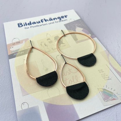 Bildaufhänger zum Postkarten aufhängen 3er Set Mix/ Wohndeko / Galerie