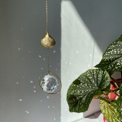 Suncatcher Muschel . organisch