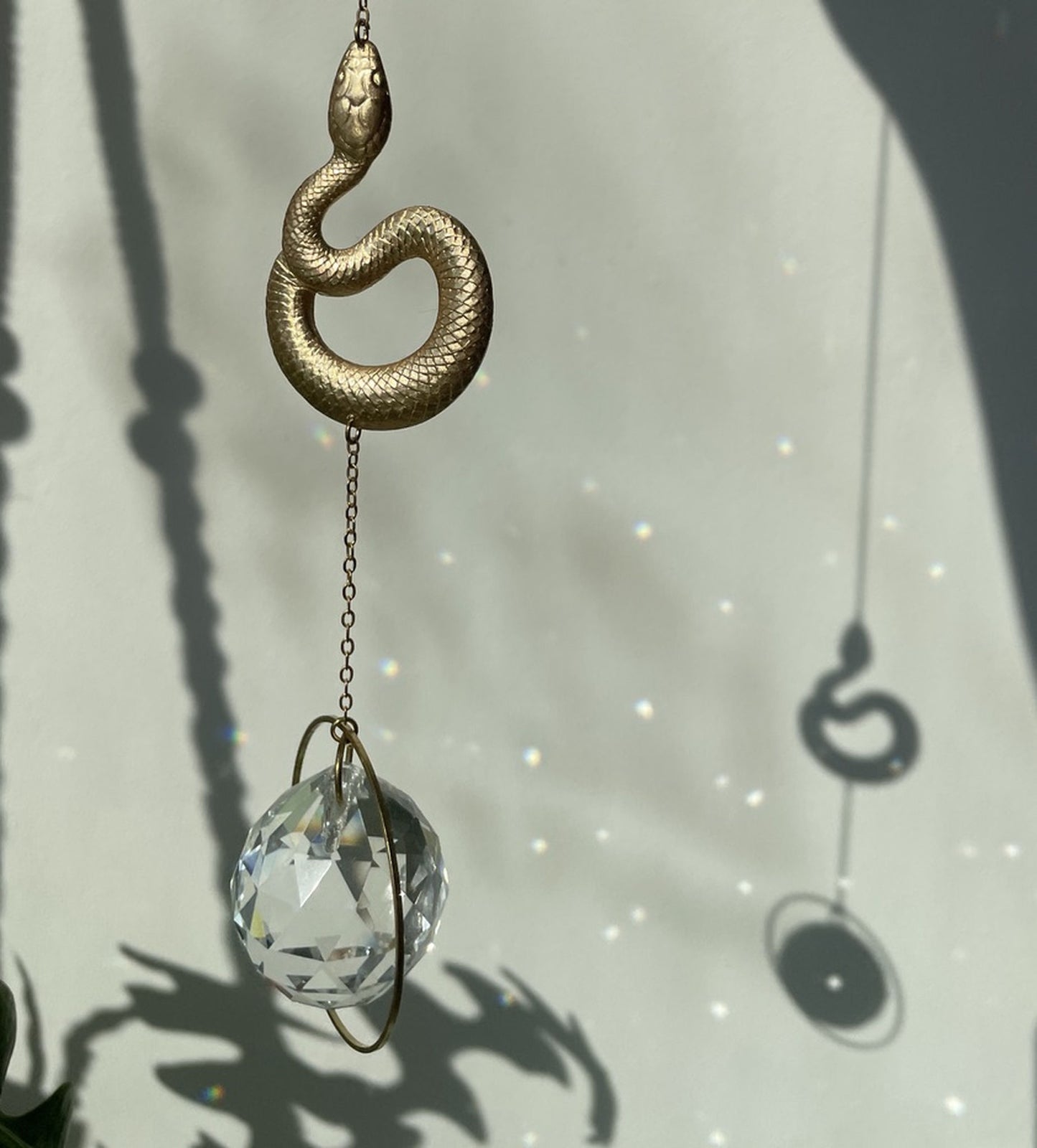 Suncatcher Schlange . organisch