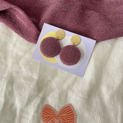 Ohrstecker MegaTransit . Beere