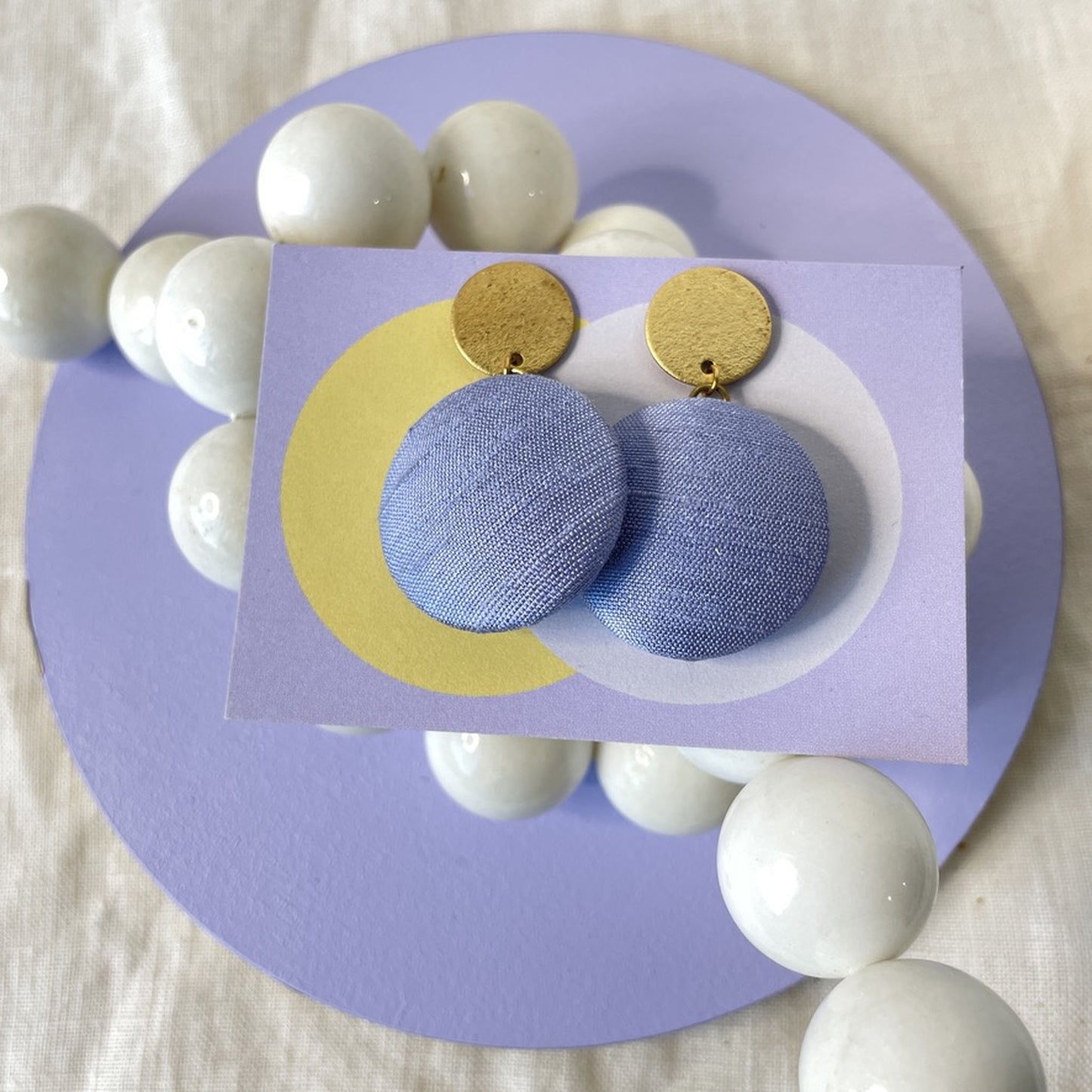 Ohrstecker MegaTransit . Fliederblau