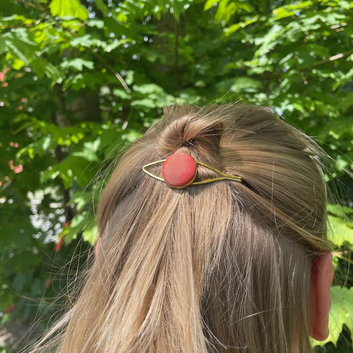 Haarspange *All Eyes In* in hellgrün