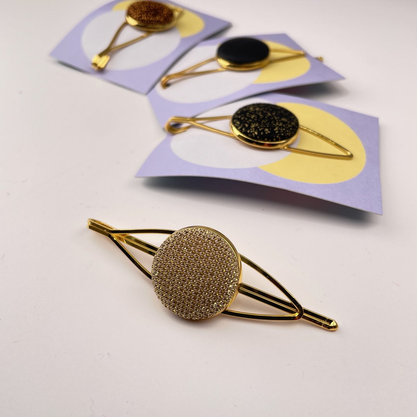 Haarspange *All Eyes In* in Gold