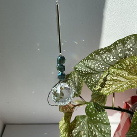 Suncatcher Rocks blau Silver