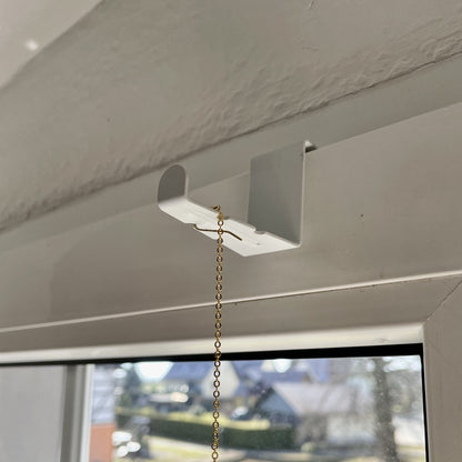 Aufhängung für Sonnenfänger, Suncatcher am Fenster aufhängen, Wandhalter für Deko, Haken, -Lichtfänger anhängen. Sonne ist Liebe