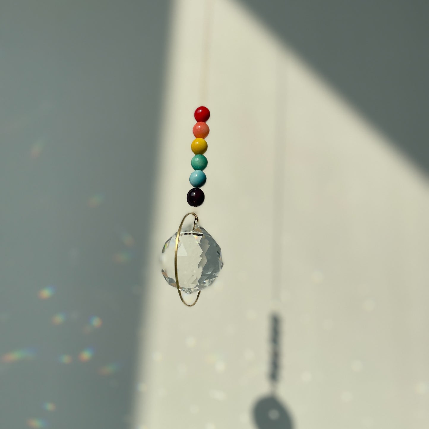Suncatcher Tagua Regenbogen Lichtfänger / Fensterkristall  / Prisma